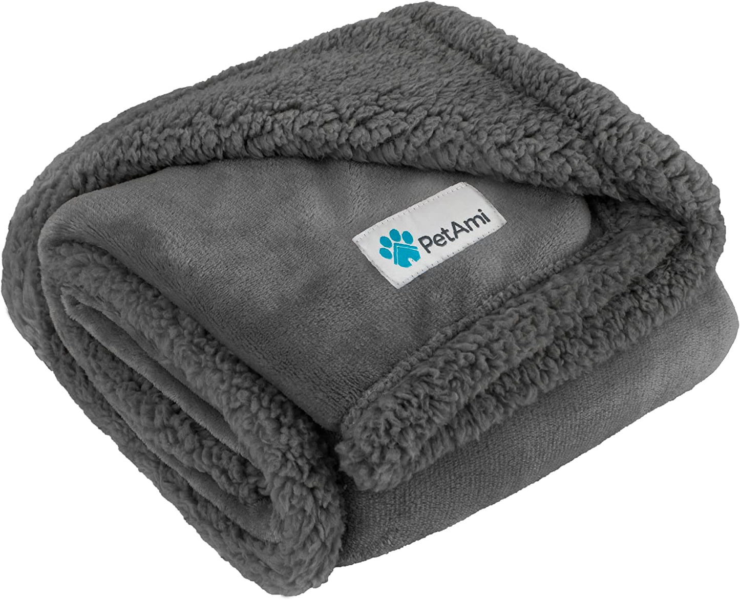 Dog Blanket for Medium Large Dogs, Pet Bed Blanket Cat Puppy Kitten, Fleece Furniture Couch Cover Protector Sofa Car, Soft Sherpa Dog Throw Plush Reversible Washable, 40X60 Checker Red