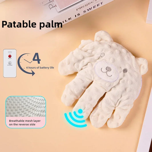 Baby Sleep Aid Pacify Hand Glove Gentle Comfortable Cotton Automatic Patting Sleep Toy for Comfortable Newborns Sleeping